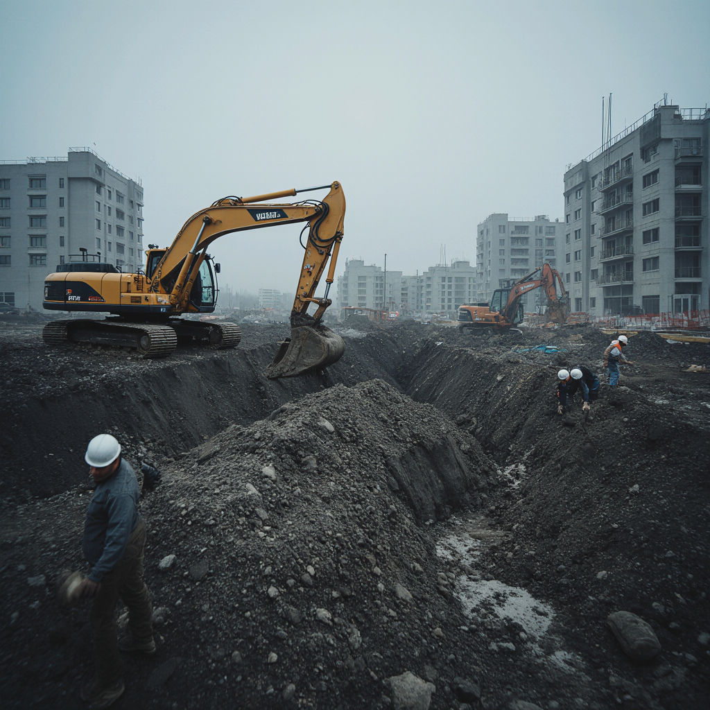 Нові розкопки на будівництві житлового комплексу